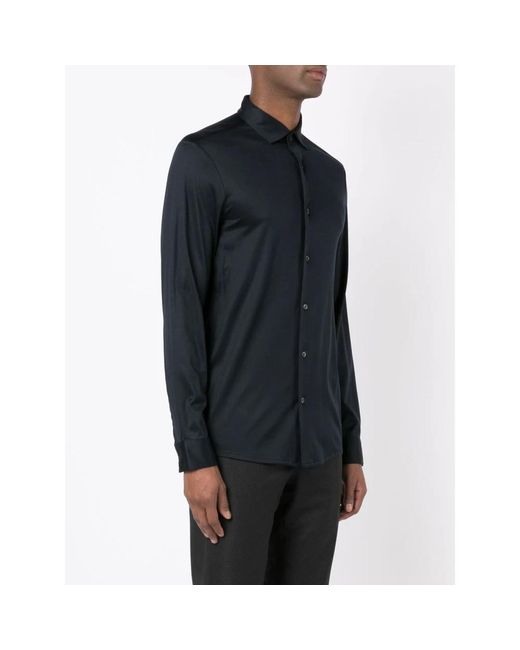 Emporio Armani Black Shirts for men