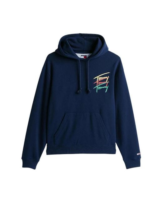 Hoodies Tommy Hilfiger pour homme en coloris Blue