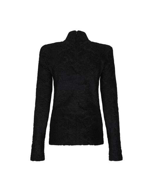 Balmain Black Turtlenecks