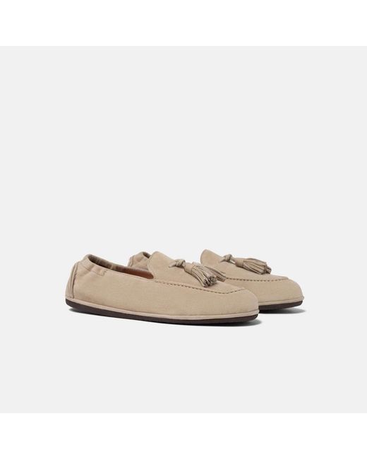 Scarosso Natural Loafers