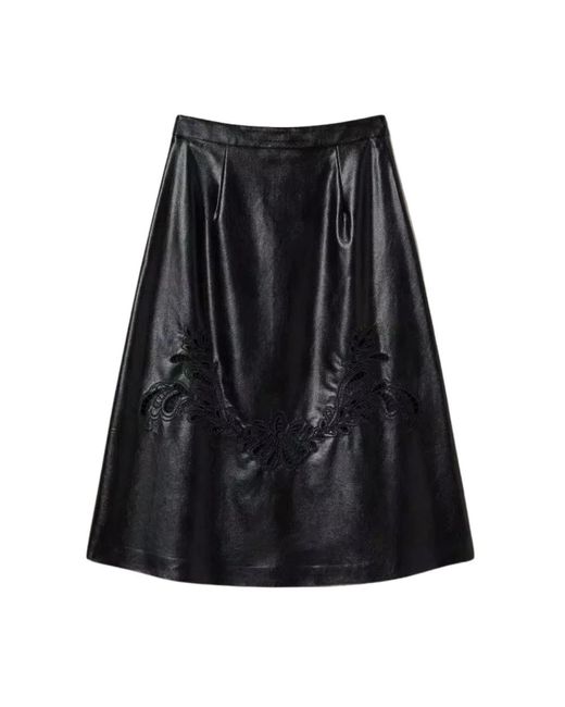 Skirts > midi skirts Twin Set en coloris Black