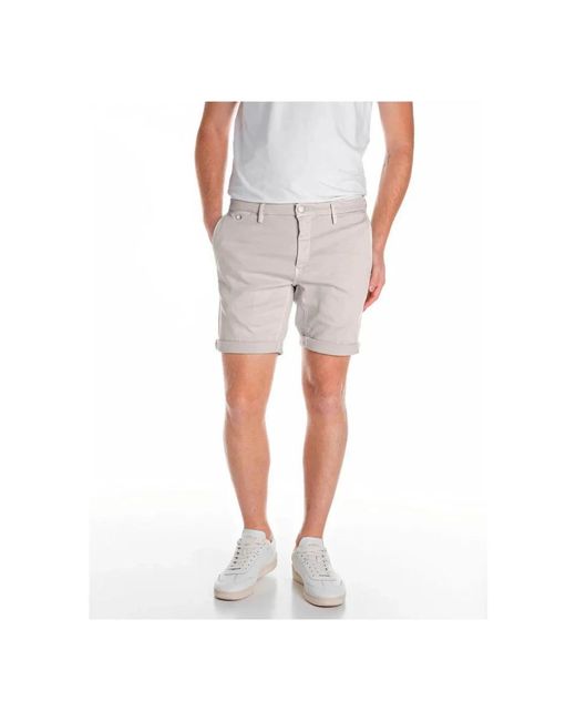 Replay Natural Casual Shorts for men