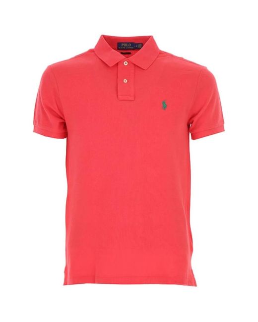 Polo Ralph Lauren Red Polo Shirts for men