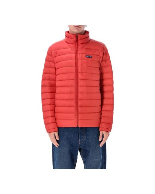 Patagonia Red Down Jackets for men