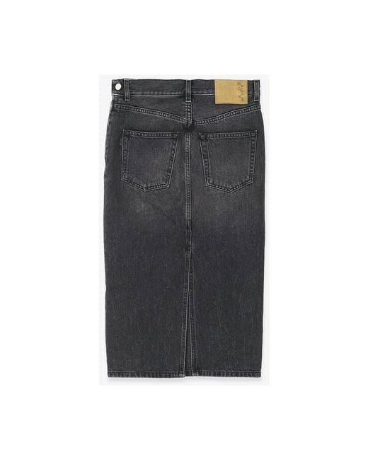 Haikure Gray Denim Skirts
