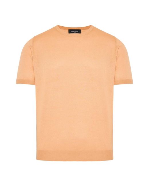 T-Shirts Gran Sasso de hombre de color Orange
