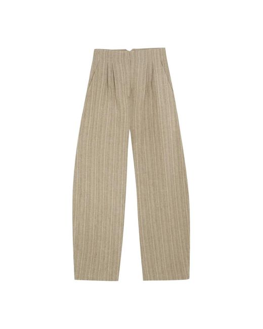 Cortana Natural Tapered Trousers