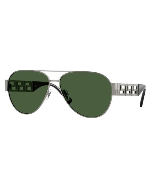 Versace Greca Sonnenbrillen in Green für Herren