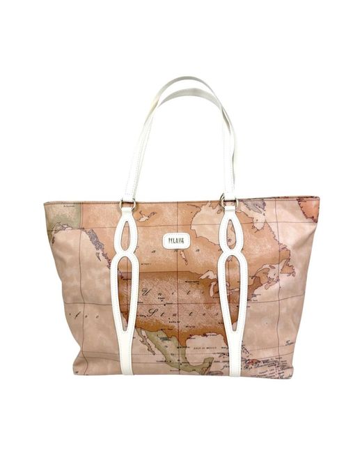 Alviero Martini 1A Classe White Tote Bags