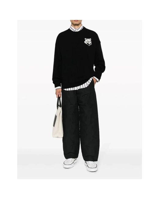 Maison Kitsuné Black Sweatshirts for men