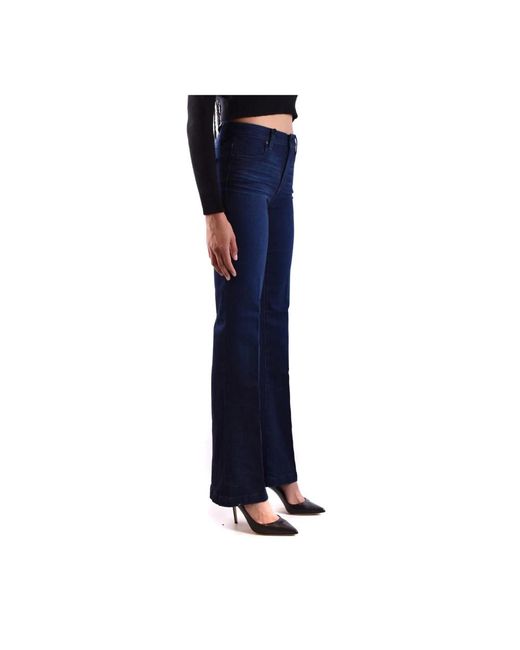 PAIGE Flared Jeans in het Blue