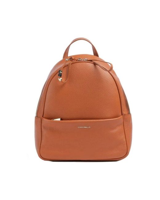 Coccinelle Brown Backpacks