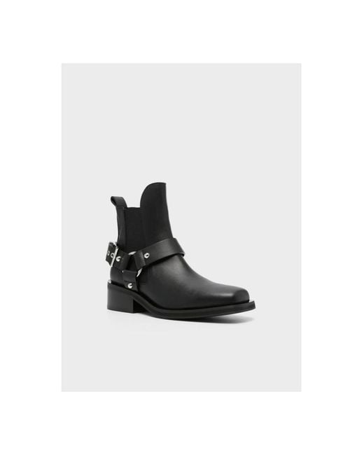 Chelsea Boots Ganni en coloris Black
