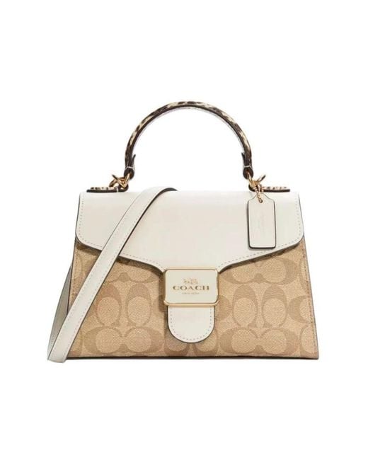 COACH Natural Handbags