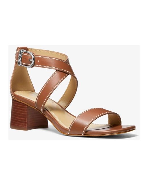 Michael Kors Brown High Heel Sandals
