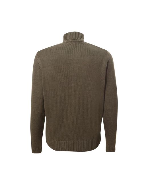 Zanone Green Turtlenecks for men