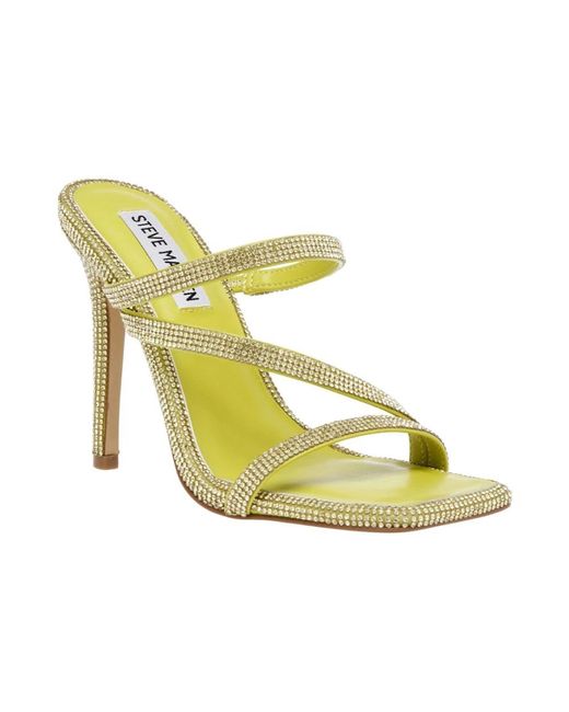 Steve Madden Metallic Heeled Mules