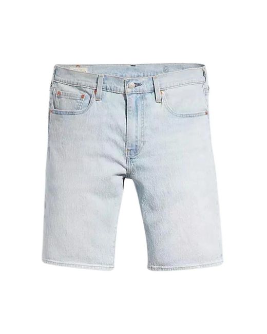Levi's Blue Denim Shorts for men