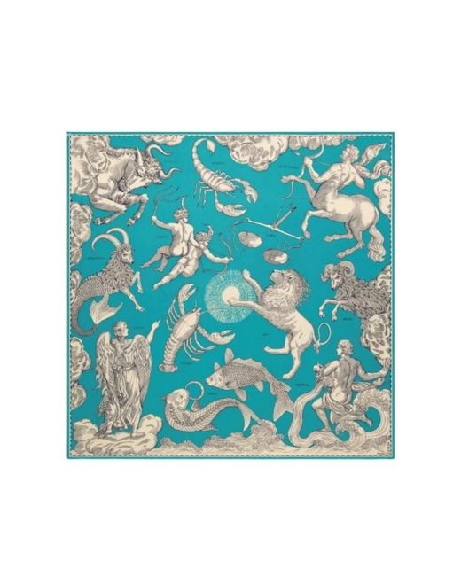 Inoui Edition Blue Silky Scarves