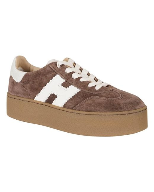 Hogan Brown Sneakers