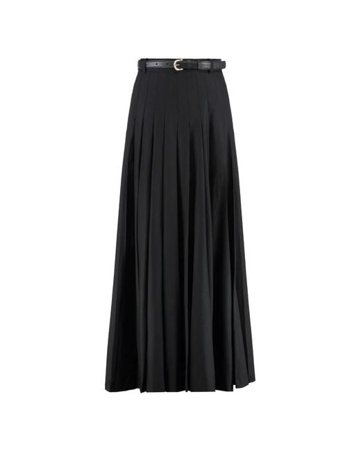 Self-Portrait Black Maxi Skirts