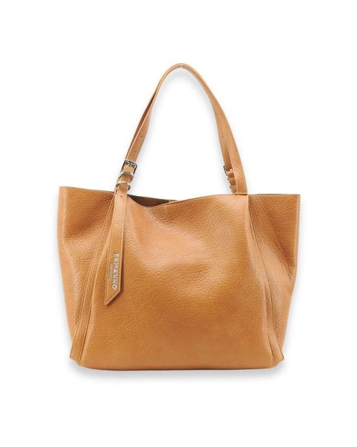 Ermanno Scervino Brown Shopping Bags