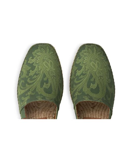 Etro Espadrilles in Green für Herren