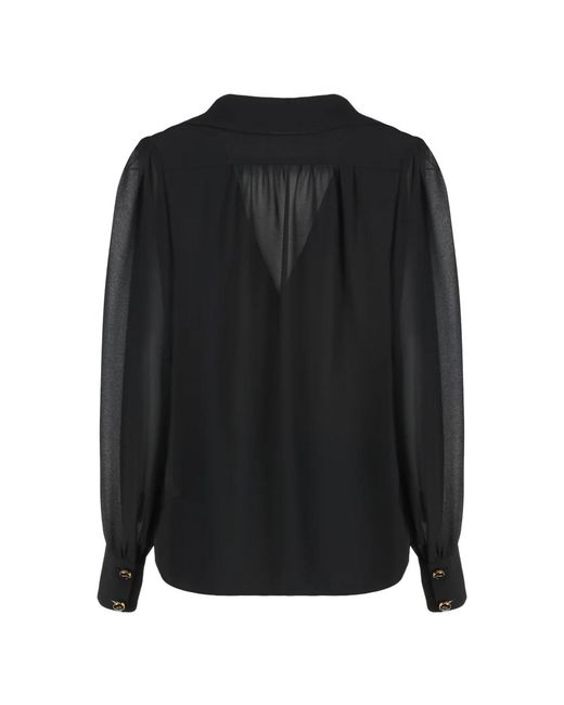 Elisabetta Franchi Black Blouses