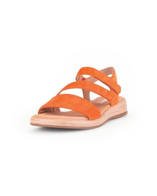 Flat Sandals di Gabor in Orange