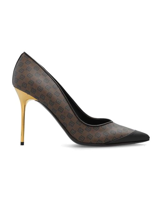Balmain Metallic Pumps