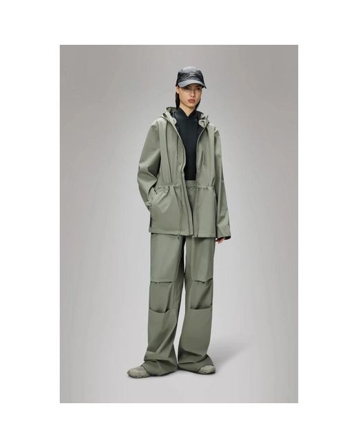 Rains Green Rain Jackets