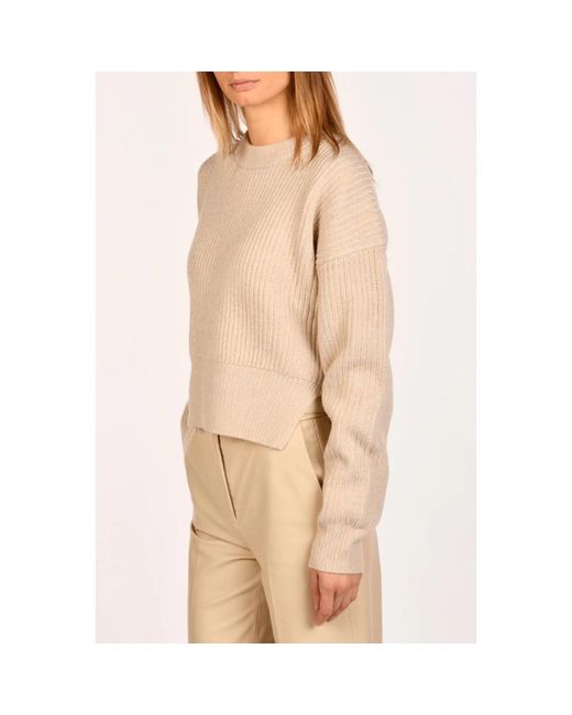 Joseph Natural Round-Neck Knitwear