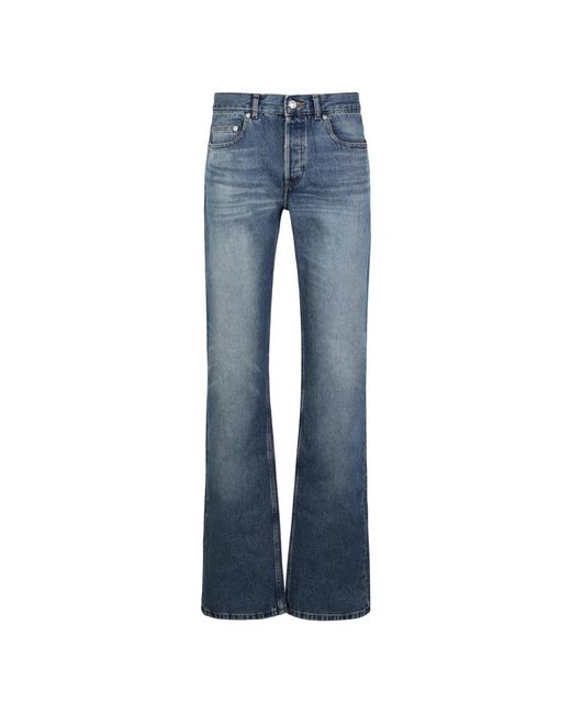 A.P.C. Jeans ,Blauw ,Katoen Rescue Straight Leg Jeans in het Blue voor heren