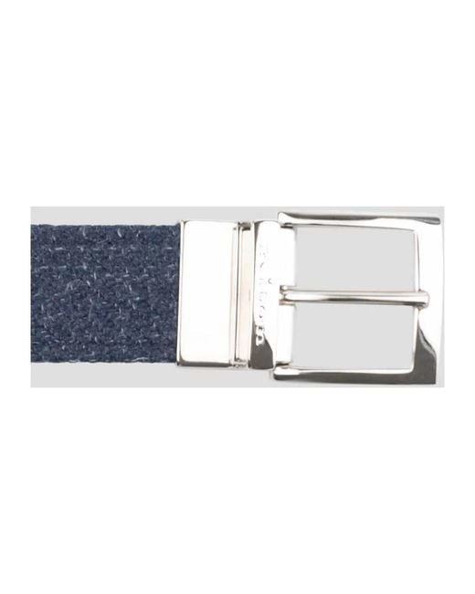 Belts Kiton pour homme en coloris Blue