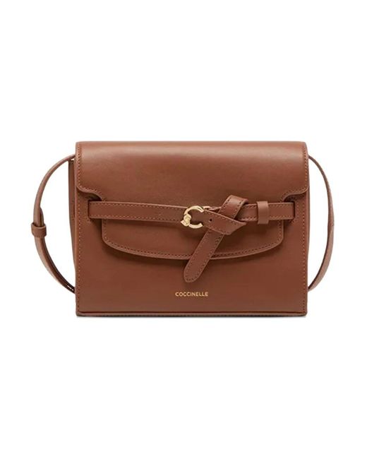 Coccinelle Brown Brandy Taschen Für Frauen