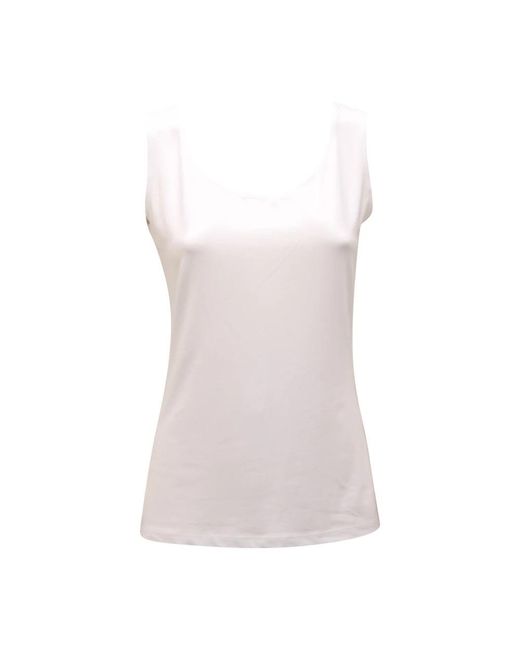 Sleeveless Tops Joseph Ribkoff en coloris White