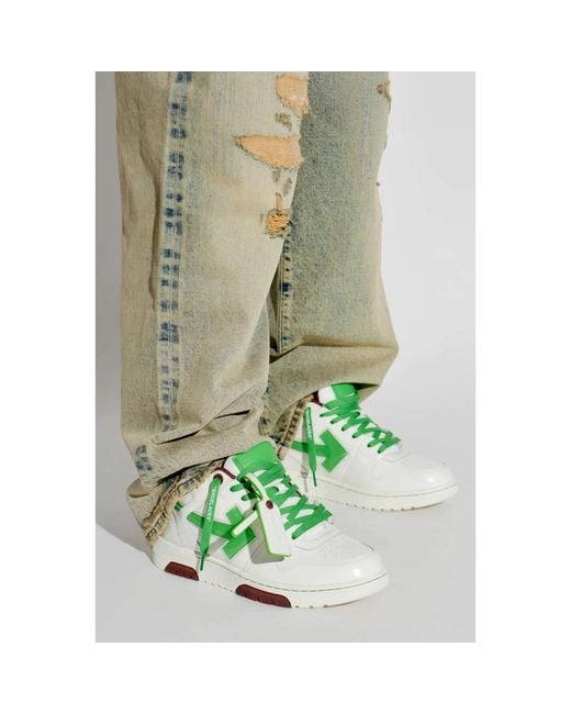 Off-White c/o Virgil Abloh Green Sneakers for men
