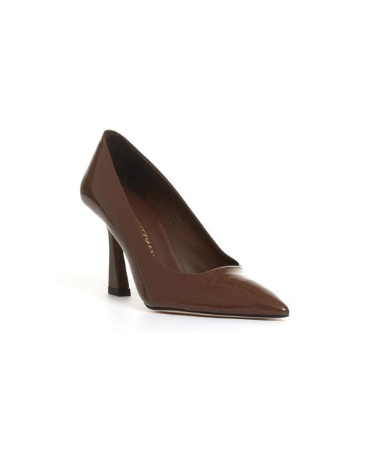 Stuart Weitzman Schoenen ,Bruin ,Vinnie 85 Pump in het Brown
