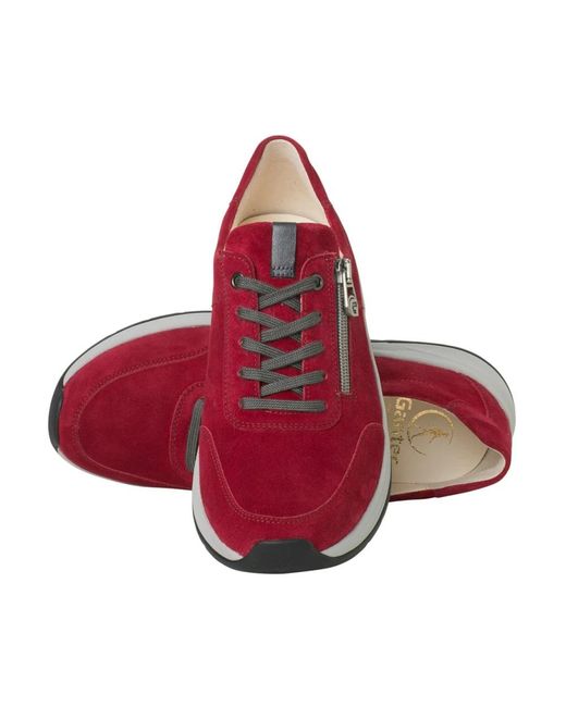 Ganter Red Moderner Sneaker