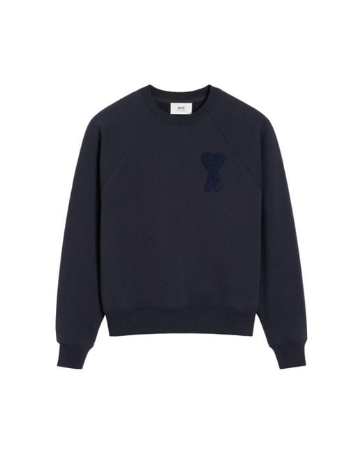 AMI Blue Sweatshirts for men