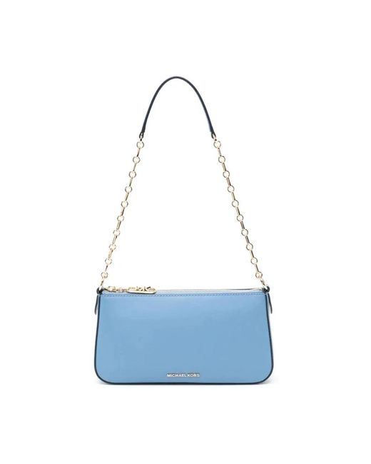 Michael Kors Blue Shoulder Bags