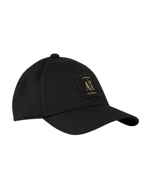 Armani Exchange Caps in Black für Herren