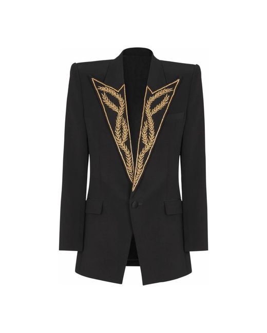 Balmain Black Blazers for men