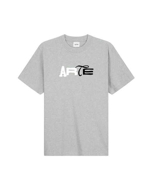 T-Shirts di Arte' in Gray da Uomo