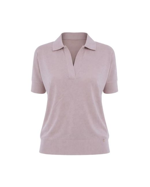 Herno Purple Polo Shirts