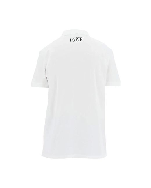 DSquared² Polo shirts in White für Herren