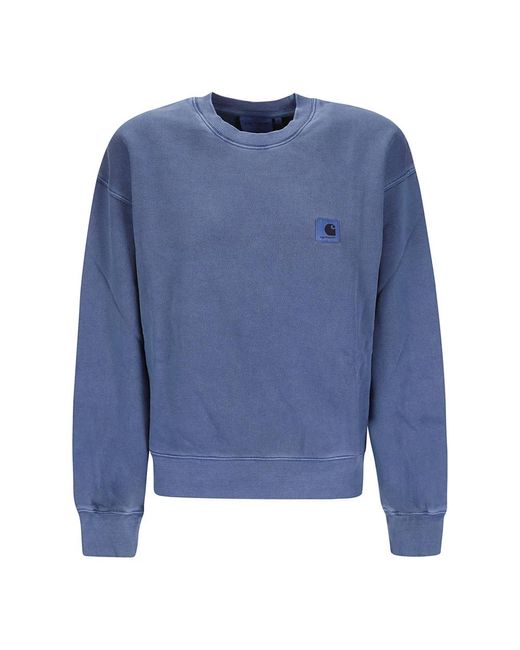 Carhartt Baumwoll-nelson-sweatshirt in Blue für Herren
