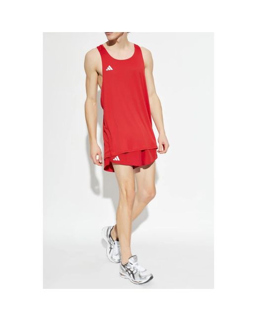 Adidas Fitness ,Rood ,Training Shorts in het Red voor heren