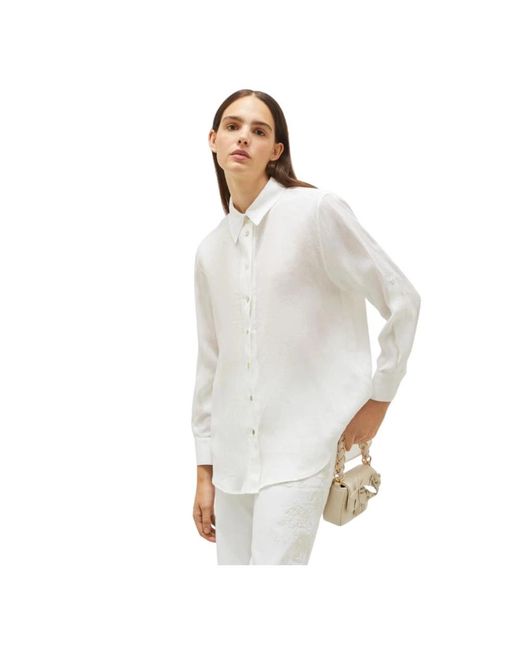 Marella Overhemden ,Wit ,Katoen Sportblouse in het White