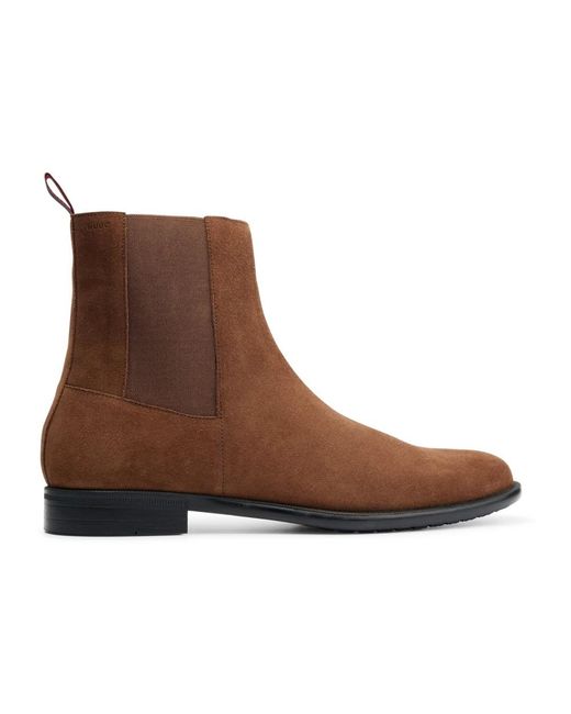 Boss Brown Ankle Boots for men